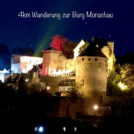 Hof Vierzehnender: Eifel Maisonette mit Balkon und Hundefreundlichkeit Monschau Exterior photo