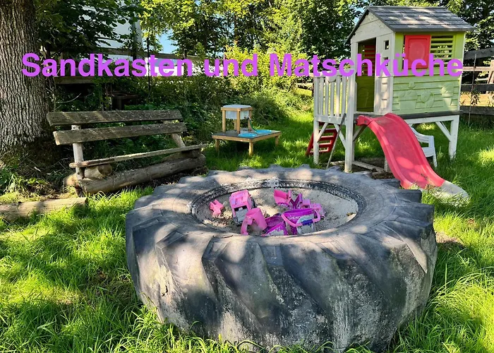 Hof Vierzehnender Im Hohen Venn - 70Qm Maisonette - 2 Schlafzimmer - Wohnkueche - Balkon Mit Grill - Monschau - Eifel - Hunde Willkommen - Islandpferde